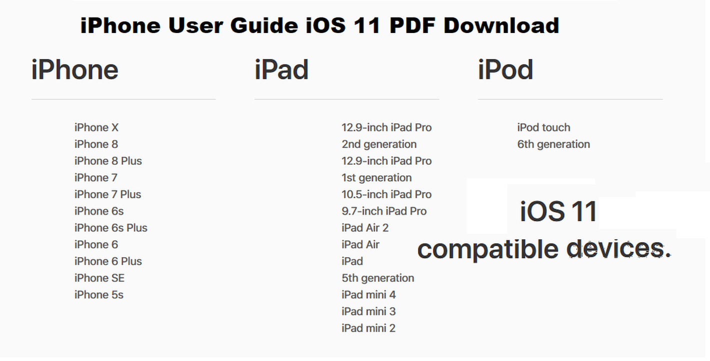 Apple iphone 7 manual download